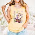 Watercolor Butterfly Fairy Read Book Library Fantasy Novel Comfort Colors Tank Top Grey Watercolor Butterfly Fairy Read Book Library Fantasy Novel Comfort Colors Tank Top Grey