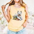 West Highland Terrier Books Dog Breed Westie For Men Women Kids Comfort Colors Tank Top Grey West Highland Terrier Books Dog Breed Westie For Men Women Kids Comfort Colors Tank Top Grey