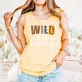 Wild About Reading Book Lover Bookworm Library Day Comfort Colors Tank Top Grey
