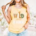 Wild About Reading Books Animal Theme Bookworm Library Day Comfort Colors Tank Top Grey
