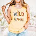 Wild About Reading Books Reader Teachers Kids Librarian Comfort Colors Tank Top Grey Wild About Reading Books Reader Teachers Kids Librarian Comfort Colors Tank Top Grey