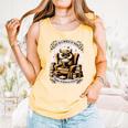 Wise Owl Reading Books Comfort Colors Tank Top Grey