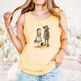 Wizard Of Oz Book Quote Scarecrow Dorothy Retro Drawing Comfort Colors Tank Top Grey