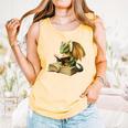 Women's Dragon Bookworm Reading Book Graphic Comfort Colors Tank Top Grey Women's Dragon Bookworm Reading Book Graphic Comfort Colors Tank Top Grey