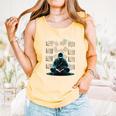 In A World Full Of Bookworms Be A Book Ninja Reading Reader Comfort Colors Tank Top Grey