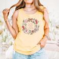 Xmas Tis The Season To Be Reading Books Pajamas Comfort Colors Tank Top Grey