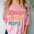 Always Avoiding People Shy Introvert Comfort Color Blast T-Shirt Clay Always Avoiding People Shy Introvert Comfort Color Blast T-Shirt Clay