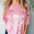 Anti Social Club Official Member Introvert Crest Comfort Color Blast T-Shirt Clay