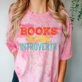 Books Helping Introverts I Introvert Comfort Color Blast T-Shirt Clay Books Helping Introverts I Introvert Comfort Color Blast T-Shirt Clay