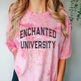 Crazy Stay Away From Me ENCHANTED UNIVERSITY Introvert Comfort Color Blast T-Shirt Clay