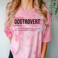Dogtrovert Definition Dog Lover Introvert Women Men Comfort Color Blast T-Shirt Clay Dogtrovert Definition Dog Lover Introvert Women Men Comfort Color Blast T-Shirt Clay