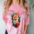 Fox For Fox Lovers Men Women Kids Introverts Comfort Color Blast T-Shirt Clay