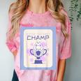 Fun Cute Introvert Cat Character Trophy For Men Women Comfort Color Blast T-Shirt Clay Fun Cute Introvert Cat Character Trophy For Men Women Comfort Color Blast T-Shirt Clay