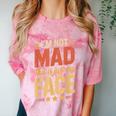 I'm Not Mad This Is Just My Face Introvert Comfort Color Blast T-Shirt Clay I'm Not Mad This Is Just My Face Introvert Comfort Color Blast T-Shirt Clay