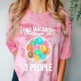 Introvert Baking Dessert Foodie For Baker Pastry Chef Comfort Color Blast T-Shirt Clay