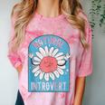 Introvert Cute Anti-Social Shy Person Inner Strength Comfort Color Blast T-Shirt Clay