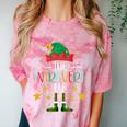The Introvert Elf Christmas Family Matching Fun Xmas Top Comfort Color Blast T-Shirt Clay