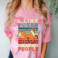 Introvert Fox Animal Lover Saying Loner Antisocial Comfort Color Blast T-Shirt Clay Introvert Fox Animal Lover Saying Loner Antisocial Comfort Color Blast T-Shirt Clay
