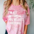 Introvert Quote Snarky Comfort Color Blast T-Shirt Clay Introvert Quote Snarky Comfort Color Blast T-Shirt Clay