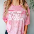 Introverted But Axe Throwing Introvert Axe Throwing Premium Comfort Color Blast T-Shirt Clay Introverted But Axe Throwing Introvert Axe Throwing Premium Comfort Color Blast T-Shirt Clay
