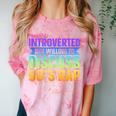 Introverted But Willing To Discuss 90's Rap Comfort Color Blast T-Shirt Clay Introverted But Willing To Discuss 90's Rap Comfort Color Blast T-Shirt Clay