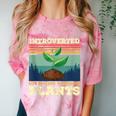 Introverted But Willing To Discuss Plants Comfort Color Blast T-Shirt Clay Introverted But Willing To Discuss Plants Comfort Color Blast T-Shirt Clay