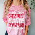 Introverts I May Look Calm But In My Head Comfort Color Blast T-Shirt Clay Introverts I May Look Calm But In My Head Comfort Color Blast T-Shirt Clay