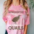 Quail Bird Lover Introvert Quail Comfort Color Blast T-Shirt Clay Quail Bird Lover Introvert Quail Comfort Color Blast T-Shirt Clay