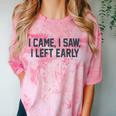 I Came I Saw I Left Early Introvert Jokes Introverted Comfort Color Blast T-Shirt Clay I Came I Saw I Left Early Introvert Jokes Introverted Comfort Color Blast T-Shirt Clay