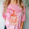 Social Introverts Hang Out With Guitars Musician Guitarist Comfort Color Blast T-Shirt Clay