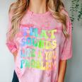 That Sounds Like A You Problem Groovy Introvert Comfort Color Blast T-Shirt Clay That Sounds Like A You Problem Groovy Introvert Comfort Color Blast T-Shirt Clay