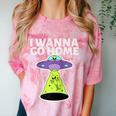 I Wanna Go Home Introvert UFO UAP Flying Saucer Trippy Alien Raglan Baseball Tee Comfort Color Blast T-Shirt Clay I Wanna Go Home Introvert UFO UAP Flying Saucer Trippy Alien Raglan Baseball Tee Comfort Color Blast T-Shirt Clay