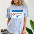 Anti Social Introvert Social Interaction Not Supported Comfort Color Blast T-Shirt Ocean Anti Social Introvert Social Interaction Not Supported Comfort Color Blast T-Shirt Ocean
