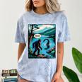 Bigfoot Sasquatch Loch Ness Monster Introvert Bruh Comfort Color Blast T-Shirt Ocean Bigfoot Sasquatch Loch Ness Monster Introvert Bruh Comfort Color Blast T-Shirt Ocean