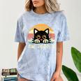 Cat Eww People Introvert Meme Women Men Kids Comfort Color Blast T-Shirt Ocean