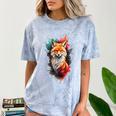 Fox For Fox Lovers Men Women Kids Introverts Comfort Color Blast T-Shirt Ocean