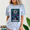Gothic Girl Tarot Card Introverted Reader And Reading Comfort Color Blast T-Shirt Ocean Gothic Girl Tarot Card Introverted Reader And Reading Comfort Color Blast T-Shirt Ocean