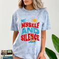 Introvert Relaxation Me Myself And Silence Summer Vacation For Men Women Comfort Color Blast T-Shirt Ocean