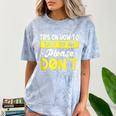 Introvert Tips On How To Talk To Me Please Don't Antisocial Comfort Color Blast T-Shirt Ocean