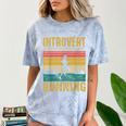 Introvert But Willing To Discuss Running Comfort Color Blast T-Shirt Ocean Introvert But Willing To Discuss Running Comfort Color Blast T-Shirt Ocean