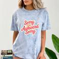Sorry I'm Awkward Sorry Introvert Humor Comfort Color Blast T-Shirt Ocean Sorry I'm Awkward Sorry Introvert Humor Comfort Color Blast T-Shirt Ocean