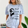 That Sounds Like A You Problem Messy Bun Introvert Raglan Baseball Tee Comfort Color Blast T-Shirt Ocean