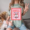 Cool Fun Cute Party Introvert Cat Character Comfort Color Blast T-Shirt Fern Cool Fun Cute Party Introvert Cat Character Comfort Color Blast T-Shirt Fern