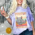 Chinchilla Owner Introvert Chinchilla Comfort Color Blast T-Shirt Amethyst