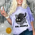 Ew People Introvert Cat Lover Crazy Cats Lady Comfort Color Blast T-Shirt Amethyst