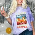 Introvert Fox Animal Lover Saying Loner Antisocial Comfort Color Blast T-Shirt Amethyst Introvert Fox Animal Lover Saying Loner Antisocial Comfort Color Blast T-Shirt Amethyst