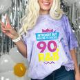 Introvert But Willing To Discuss 90s R&B 1990s Kid Comfort Color Blast T-Shirt Amethyst