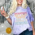 Introverts Don’t Make Friends They Get Adopted By Extroverts Comfort Color Blast T-Shirt Amethyst Introverts Don’t Make Friends They Get Adopted By Extroverts Comfort Color Blast T-Shirt Amethyst