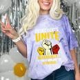 Introverts Unite Introvert Antisocial Anti Social Comfort Color Blast T-Shirt Amethyst