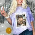 Read Books Stay Weird Book Lover Introvert Book Comfort Color Blast T-Shirt Amethyst